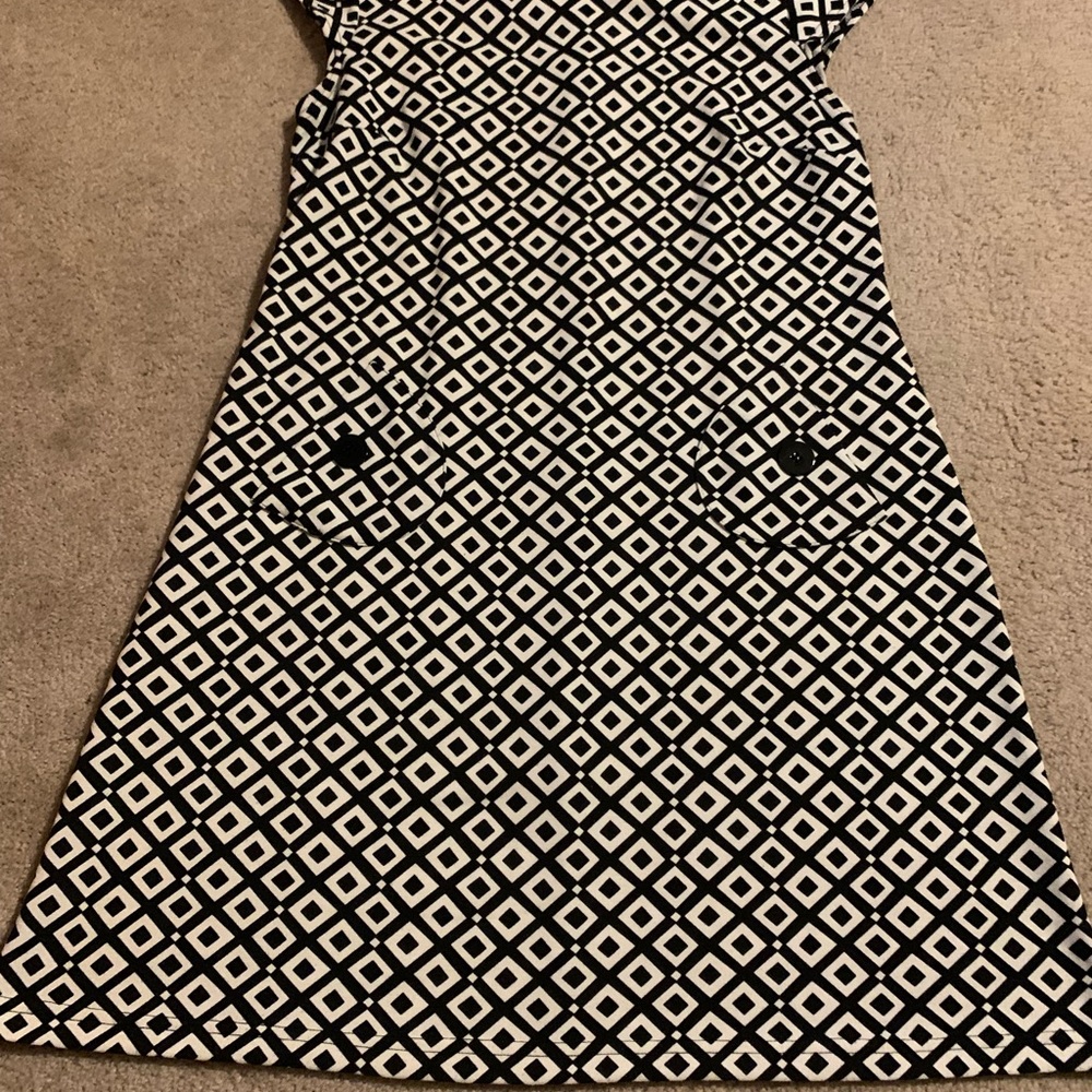 R&K Original Black White dress